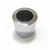 Contemporary Metal Knob - 217, Finish Chrome / Black