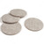 FELTAC Heavy-Duty Self-Adhesive Round Felt Pads, The original and best in floor protection., Diameter 57 mm, Finish Beige PRO-PACK 3