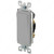 Decora Single-Pole Rocker Switch, Finish Grey PRO-PACK 2