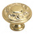 Traditional Brass Knob - 2440, Finish Brass, Diameter - Overall Dimensions 35 mm
