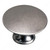 Traditional Solid Brass Knob - 2445, Finish Faux Iron