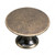 Traditional Solid Brass Knob - 2445, Finish Burnished Brass PRO-PACK 2