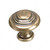 Traditional Brass Knob - 2448, Finish Burnished Brass, Diameter - Overall Dimensions 25 mm PRO-PACK 2