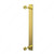 Barn Door Single Pull, Industrial Style Single Handle, Finish Satin Brass, Material Stainless Steel