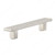 Transitional Metal Pull - 2537, Finish Brushed Nickel, Screw/Nail 8/32 (Not Included)