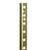 5/8 U-Shaped Metal Pilaster, Length 36 in, Color/Finish Brass PRO-PACK 5