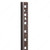 5/8 U-Shaped Metal Pilaster, Length 18 in, Color/Finish Brown PRO-PACK 10