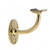 Standard Handrail Bracket, Handrail Size 1 1/2 in, Material Solid Brass, Finish Brass