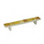 Contemporary Metal Pull - 3023, Precious stone, Center to Center 160 mm, Finish Polished Nickel / Amber, Material Metal / Amber