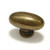 Traditional Cast Iron Knob - 3161, Finish English Bronze