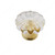 Cabinet Knob 331, Finish Clear / Polished Brass