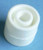 Drawer Slide Spacer (Round) 7/8" x 1", White, Bag of 8