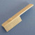 Furniture Slide Glide Almond 1-1/2" X 9/16" X 1/16" w/ 1-1/2" Safety Tab, Pkg of 250