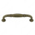 Traditional Cast Iron Pull - 3889, Center to Center 8 in, Finish English Bronze, Projection - Overall Dimensions 43 mm