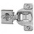 One-Piece Compact 38N Hinge - 105G, Fixing Type Screw-On, Overlay 1/2 in, Mounting Type Wrap-around Mount PRO-PACK 10