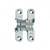 Concealed Steel Hinge - Model #204, The hinge is invisible when closed., Finish Oil-Rubbed Bronze