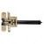Concealed Steel Hinge, The hinge is invisible when closed., Minimum Door Thickness 1 3/8 in, Finish Satin Brass, Dimension A (mm) 1 15/32 in, Dimension C (mm) 6 5/16 in