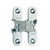 Concealed Steel Hinge - Model #208, The hinge is invisible when closed., Finish Satin Brass Concealed Steel Hinge - Model #208, The hinge is invisible when closed., Finish Satin Brass