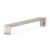 Contemporary Metal Pull - 458, Center to Center 160 mm, Finish Brushed Nickel