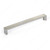 Contemporary Metal Pull - 458, Center to Center 192 mm, Finish Brushed Nickel