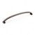 Traditional Metal Pull - 5127, Center to Center 192 mm, Finish Brushed Oil-Rubbed Bronze, Length - Overall Dimensions 208 mm