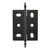 Classic Brass Butt Hinge - 53101, Color/Finish Black, Finish Number 900