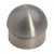 Glue-In Domed End Cap, Half- Ball End Cap, Handrail Size 1 1/2 in, Material Stainless Steel 304, Finish Stainless Steel, Height 3/4 in