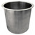 Stainless Steel Trash Grommets, Bore Hole - Diameter 6 in, Diameter - Overall Dimensions 6 3/4 in, Recessed Depth 6 in