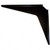Workstation Heavy-Duty Brackets, Projection - Overall Dimensions 21 in, Height - Overall Dimensions 15 in, Color/Finish Black Workstation Heavy-Duty Brackets, Projection - Overall Dimensions 21 in, Height - Overall Dimensions 15 in, Color/Finish Black