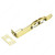 6 Flush Bolt with 5/8 Radius End, Additional safety to doors, Color/Finish Brass