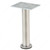 BORSA - Ajustable Furniture Leg - 642, 15 mm (5/8") adjustment, Height 150 mm, Finish Stainless Steel PRO-PACK 2