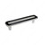 Contemporary Metal Pull - 6464, Center to Center 96 mm, Finish Silver / Black, Material Metal / Enamel / Silver-Plated