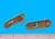Shelf Support Locking 3/4" - 1/4" peg, Tan, Bag of 16