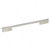 Contemporary Metal Pull - 687, Center to Center 288 mm, Finish Brushed Nickel, Length - Overall Dimensions 368 mm