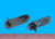 Shelf Support Locking 1/2" - 1/4" peg, Black, Pkg of 100
