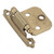 Hinge - 7139, Finish Burnished Brass PRO-PACK 3