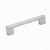 Contemporary Metal Pull - 7191, Center to Center 128 mm, Length - Overall Dimensions 170 mm, Screw/Nail 8/32 (Not Included)