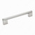 Contemporary Metal Pull - 7191, Center to Center 160 mm, Length - Overall Dimensions 202 mm, Screw/Nail 8/32 (Not Included)
