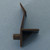 Shelf Support Locking 1/2" - 1/4" peg, Brown, Pkg of 1000