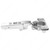 Clip Top Hinge - 95G for Thick Doors, Fixing Type Dowels, Door Position Overlay, Closing Mechanism Self-Closing PRO-PACK 5