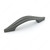 Transitional Metal Pull - 7615, Center to Center 96 mm, Finish Graphite, Projection - Overall Dimensions 29.5 mm