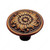 Traditional Metal Knob - 7630, Finish Bronze, Screw/Nail M4 (Not Included)