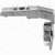 Blind Corner Clip Top Hinge - 95G, Fixing Type Dowels, Door Position Inset / Blind Corner, Door Thickness Min. 19 mm, Cabinet Thickness Min. 19 mm PRO-PACK 2