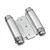 3'' Double Action Spring Hinge, Automatic hinge swings door in both directions., Color/Finish Satin Chrome