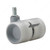 Formula 40 Series Design Caster, Design: Franco Bizzozzero, Fastening Type Swivel with Brake, Finish Light Grey