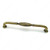 Traditional Metal Appliance Pull - 8271, Finish Antique English, Screw/Nail M6 (Not Included)