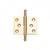 Classic Brass Butt Hinge - 8414, Assembly Assembled - Left Hand