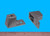 Slide Out Tray Spacer 1-1/4" - 5mm peg, Black, Pkg of 50