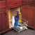 Pull-Out Undersink Basket - White, Left- or right- mounting, Width Min. 15 1/8 in, Width 14 7/16 in