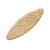 Wood Biscuit, Allows two pieces of wood to join easily., Number #0, Width - Overall Dimensions 15 mm, Length - Overall Dimensions 47 mm